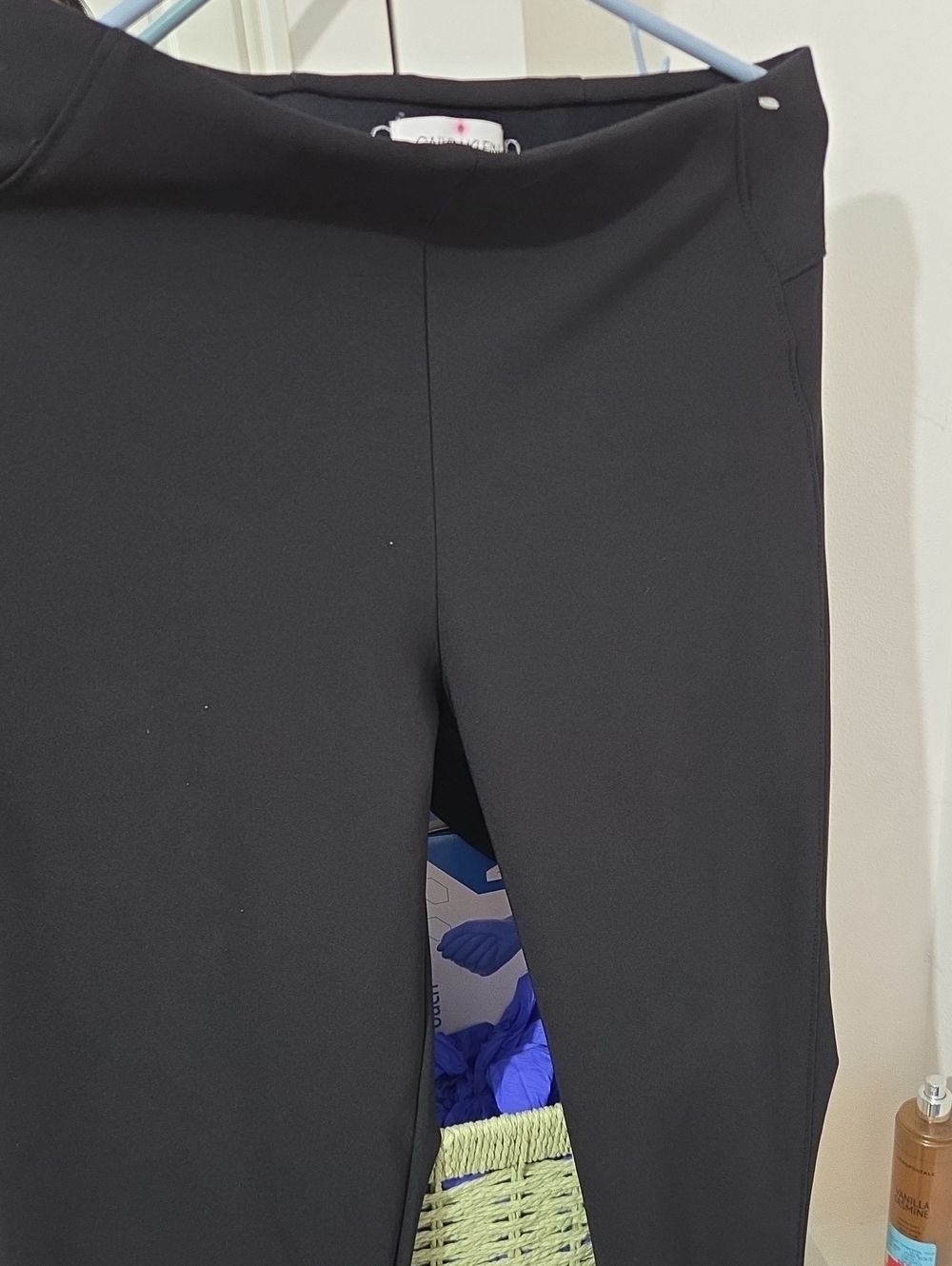 Calvin Klein Black Ponte Jeggings